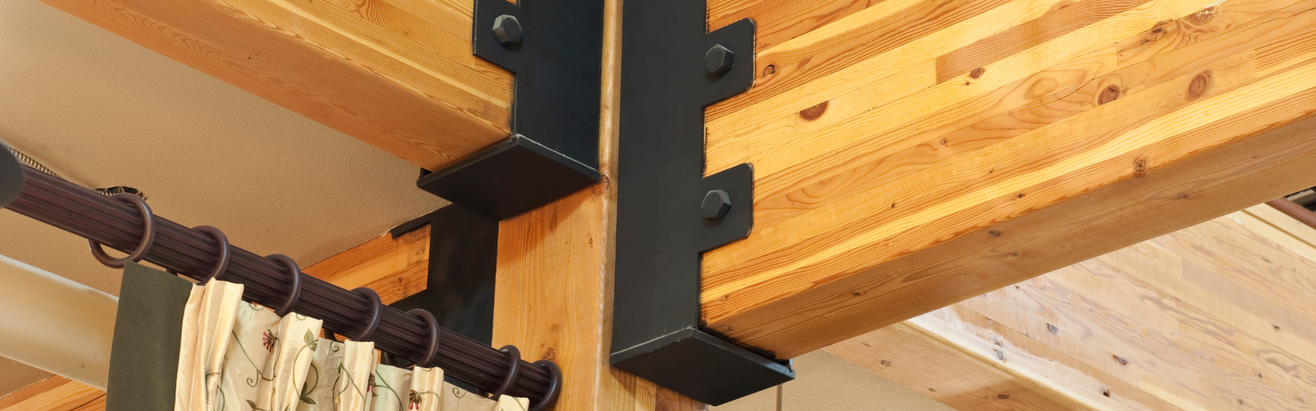 laminated beam with support