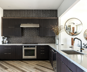 Melamine kitchen cupboards 1