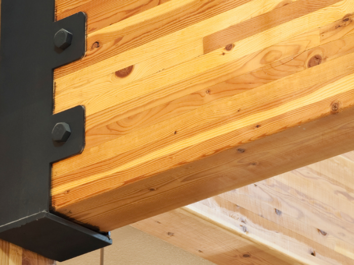 laminated beams mega menu