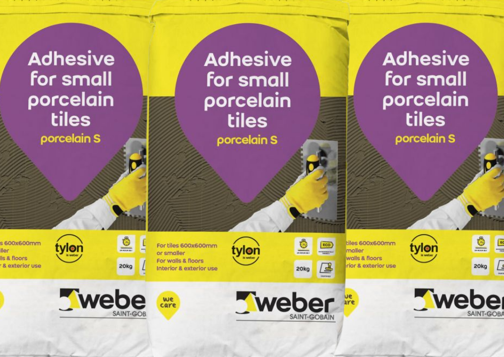 Weber tylon tile adhesive